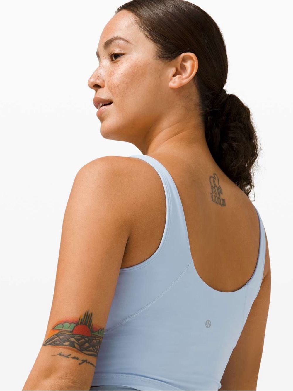 Lululemon Align Tank Blue Linen Size 2